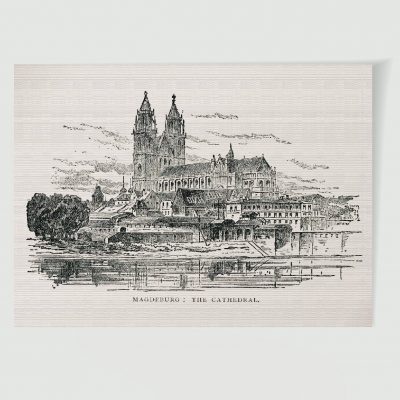 Magdeburg Kathedrale und Leipziger Tor