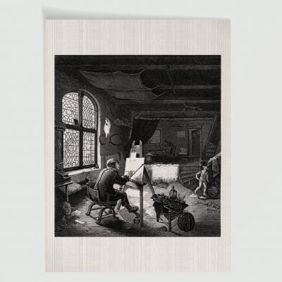 Adriaen van Ostade Maler Selbstbildnis