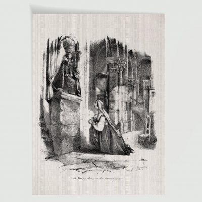 Anbetung der Mutter Gottes Genrebildnis