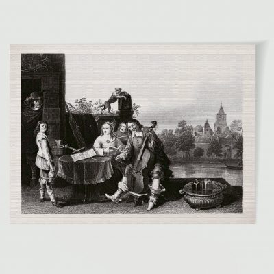 David Teniers Maler Teniers mit seiner Familie