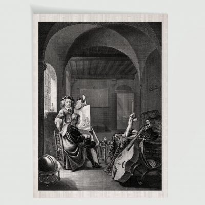 Franz van Mieris Maler Selbstbildnis