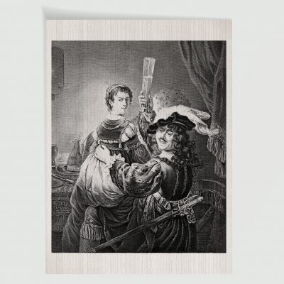 Rembrandt von Rijn Maler Rembrandt mit seiner Frau