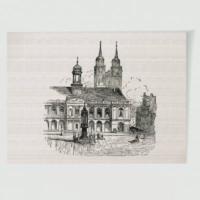 Magdeburger Altes Rathaus mit Johanniskirche