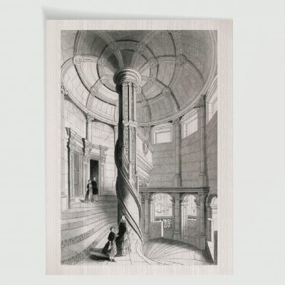 Blois Treppenhaus Palast v. Franz I.