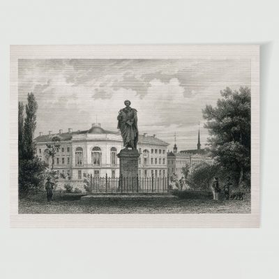 Albrecht Thaer Leipzig Denkmal und Burgschule