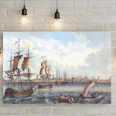 Emden Stadtansicht Historienbilder