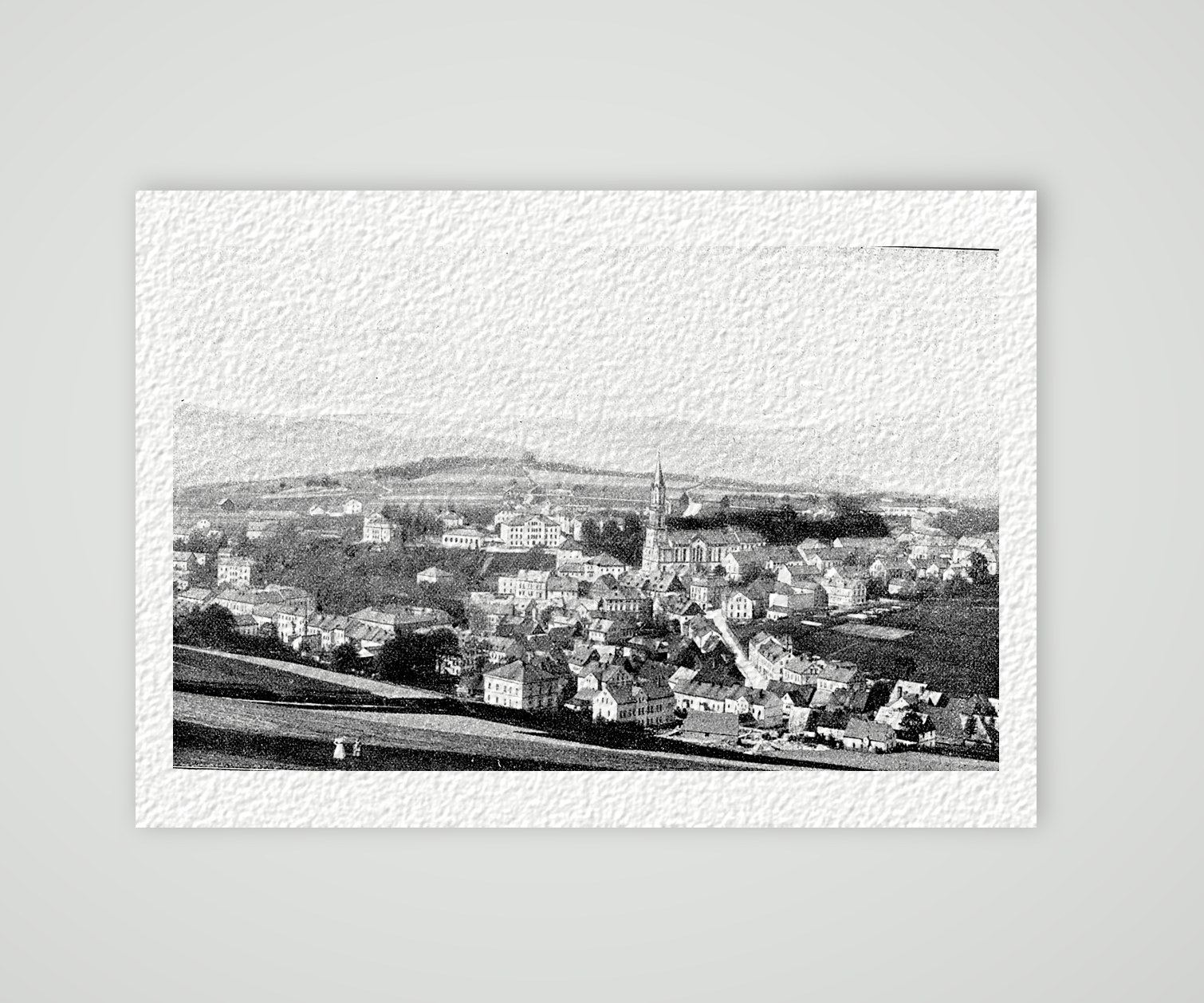 Eibenstock im Erzgebirge – Buchreproduktion nach Fotografie, Kunstdruck auf Hahnemühle-Büttenpapier